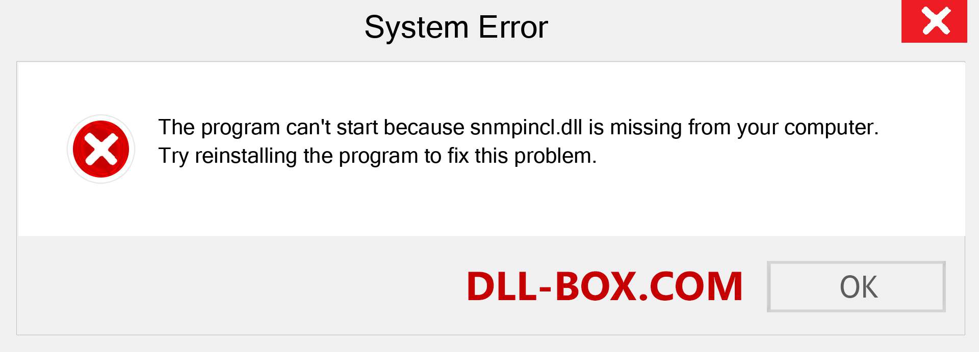  snmpincl.dll file is missing?. Download for Windows 7, 8, 10 - Fix  snmpincl dll Missing Error on Windows, photos, images